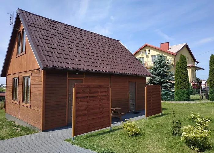 Drewniane U Marioli بيت للعطل Jastrzębia Góra